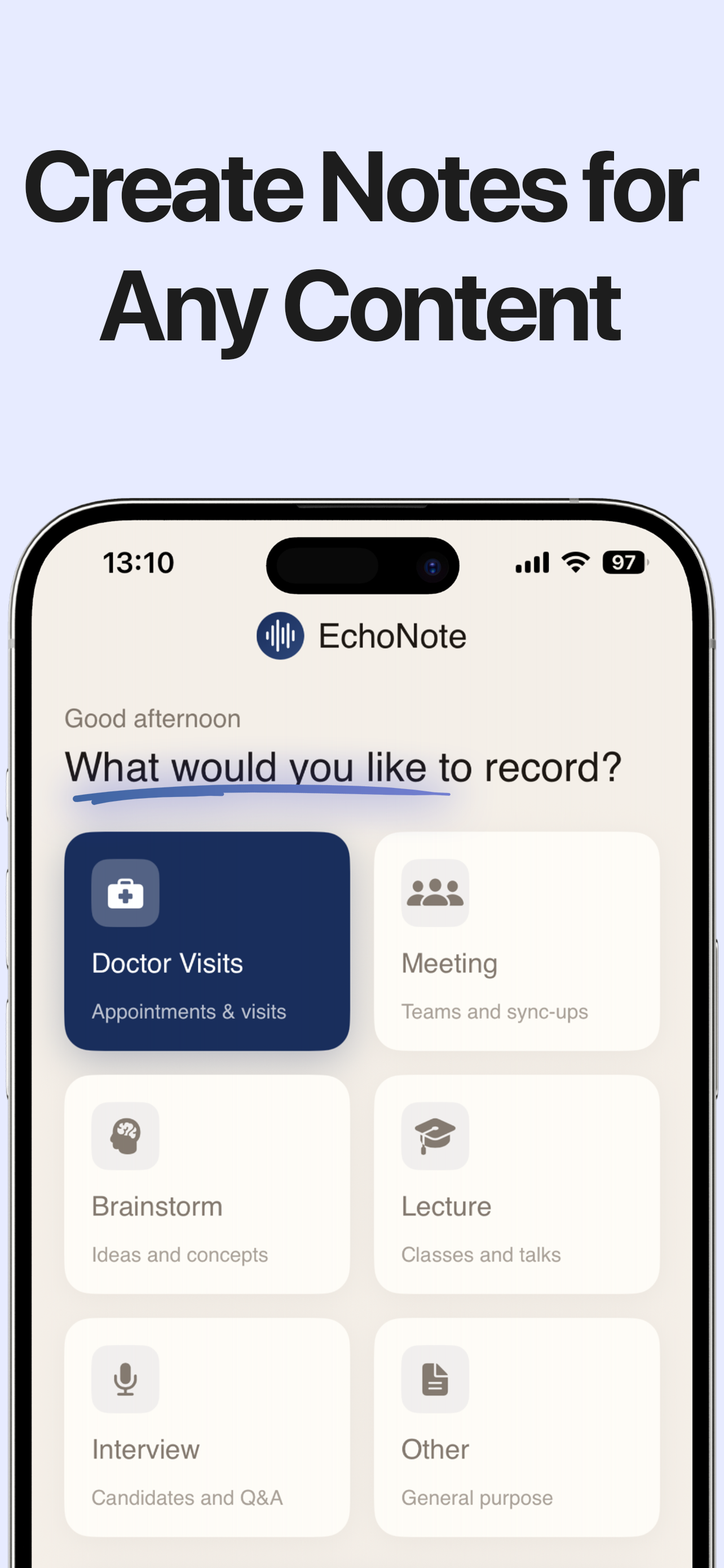 EchoNote Screenshot 5